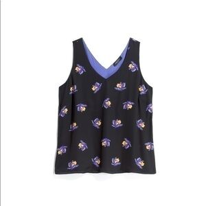 Floral Reversible Tank Top
